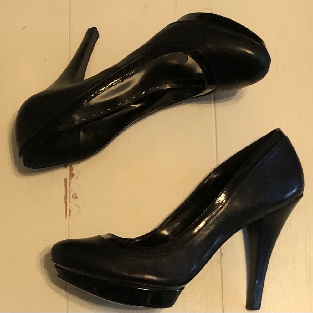 BCBG leather pumps